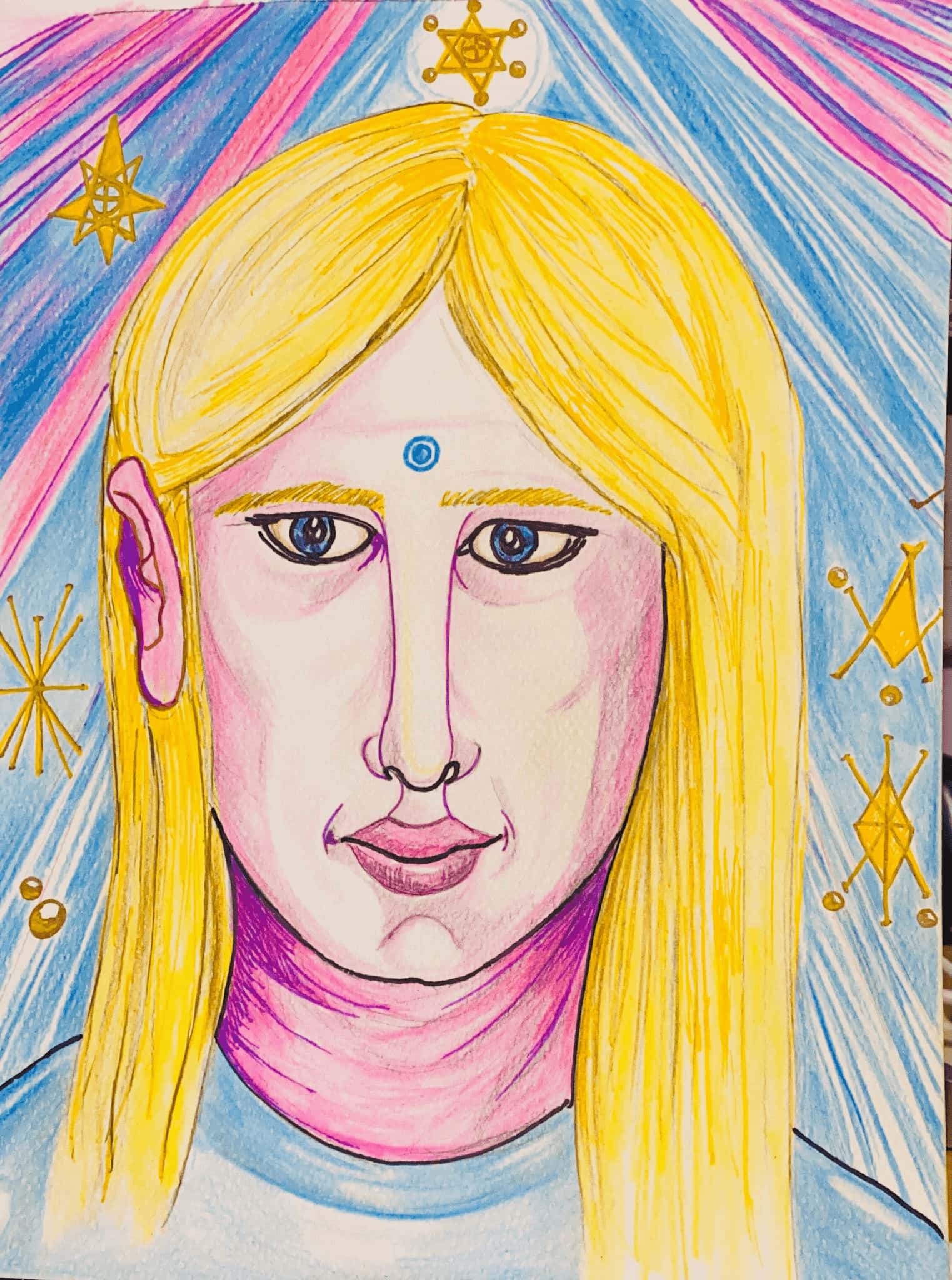 Dibujo de tu guía familiar o espiritual con Sandra - Imagen 2